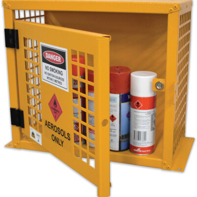 Aerosol Safety Storage Cage - 12 - 21 Can