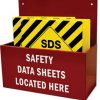 SDS Emergency Information Cabinet