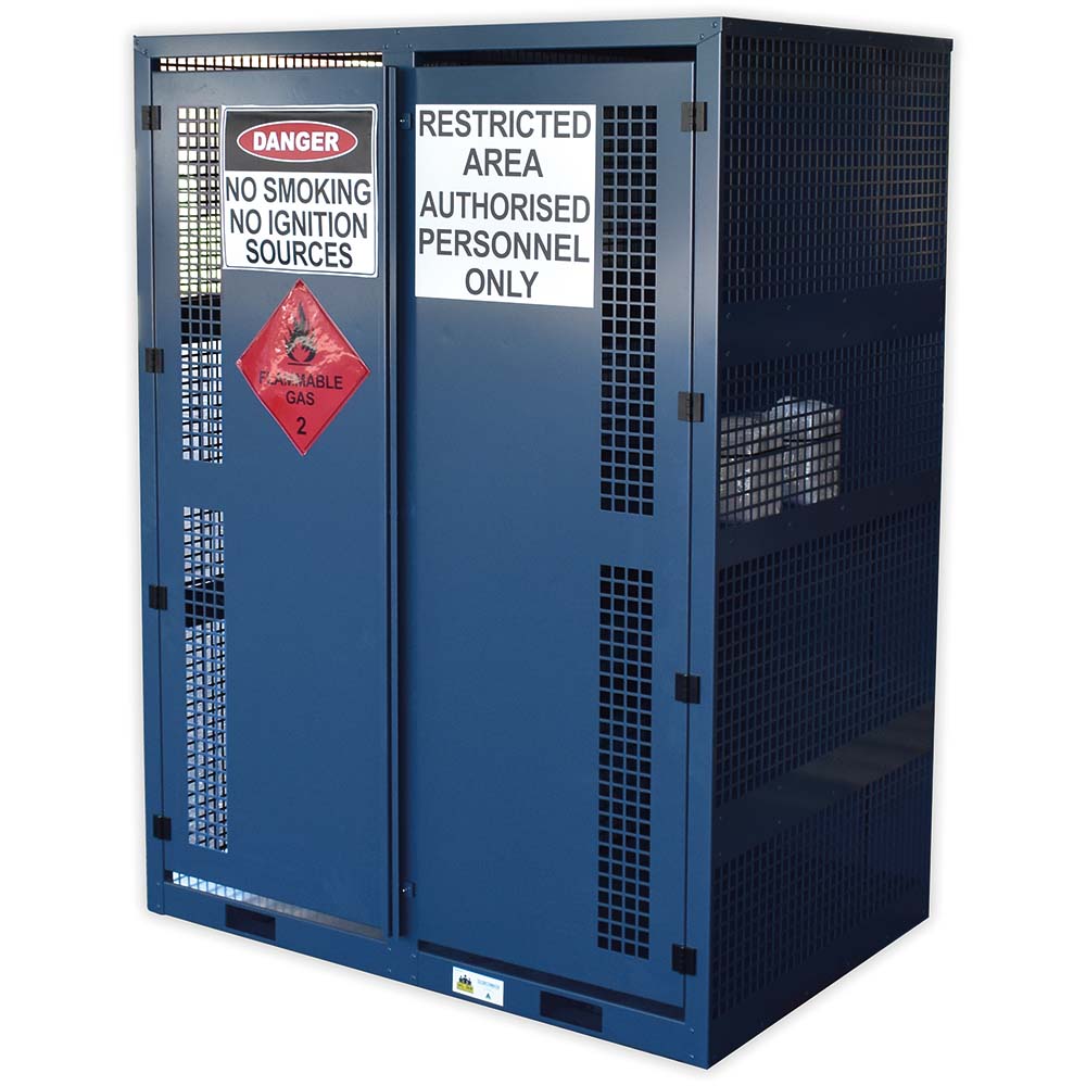 Combination Gas Cylinder Storage Cage