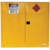 Flammable goods storage cabinet