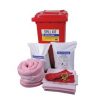 Warehouse spill kit for hazardous spills