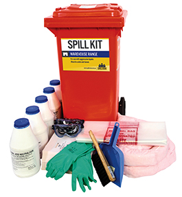 Spill kit battery acid 82 litre