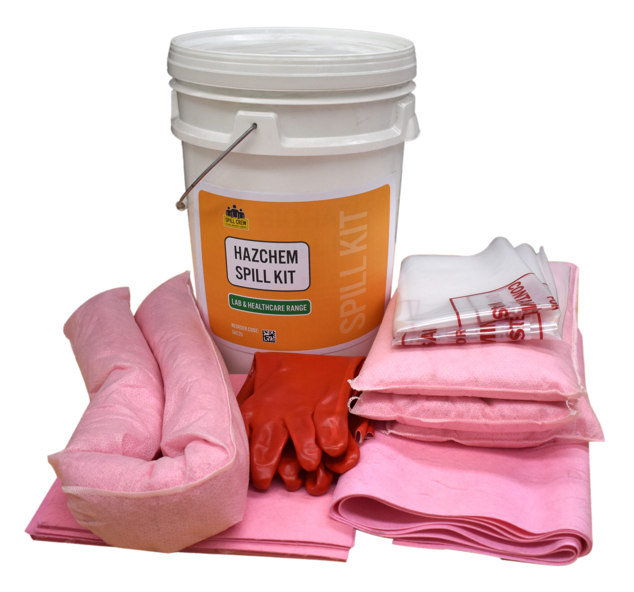 Hazchem spill kit barrel chemical spill kit Made in Australia 42L