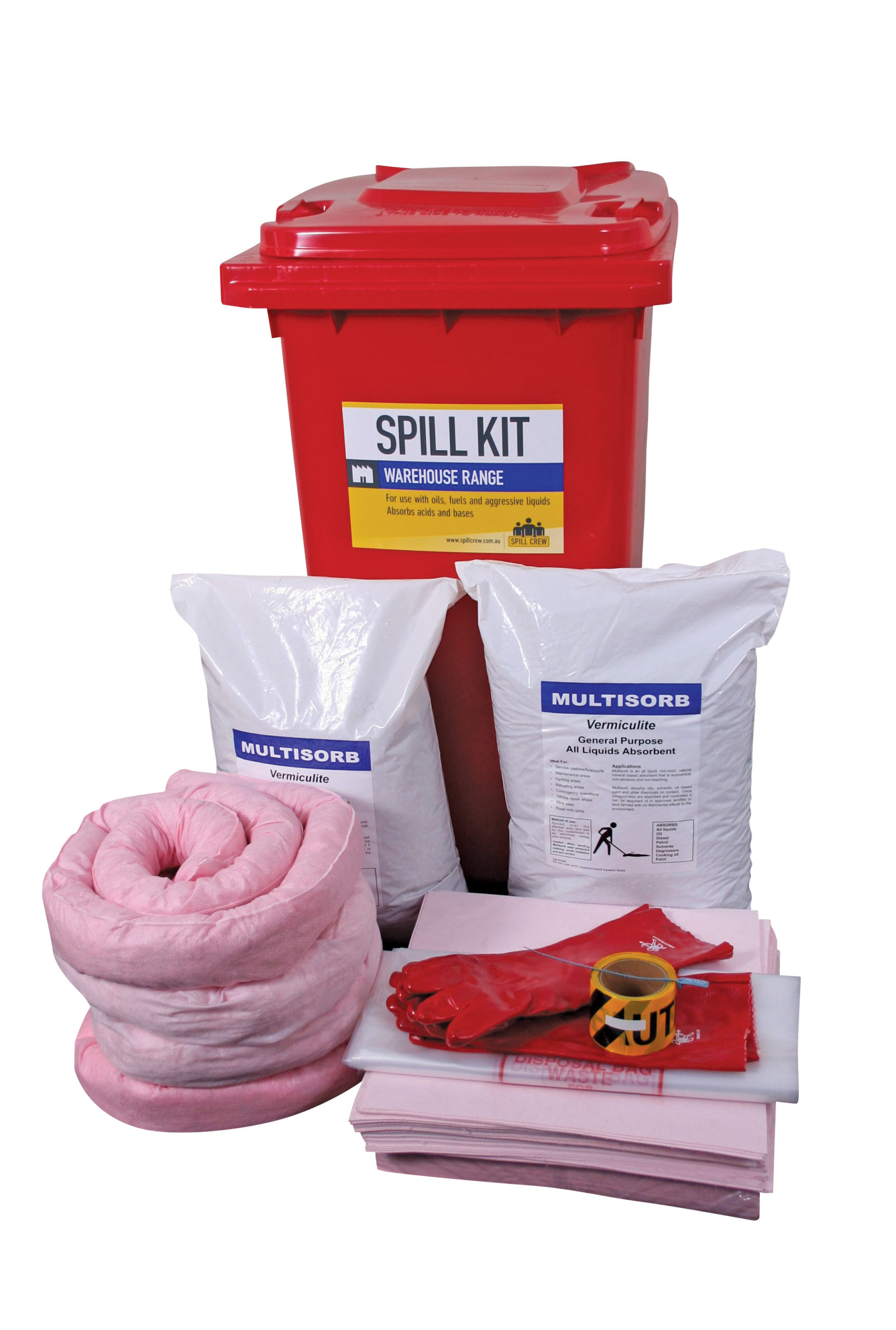 Spill Kit hazchem 150L Spill Crew Australia