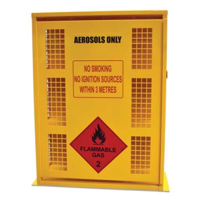 Aerosol Safety Storage Cage - 132-180 Can