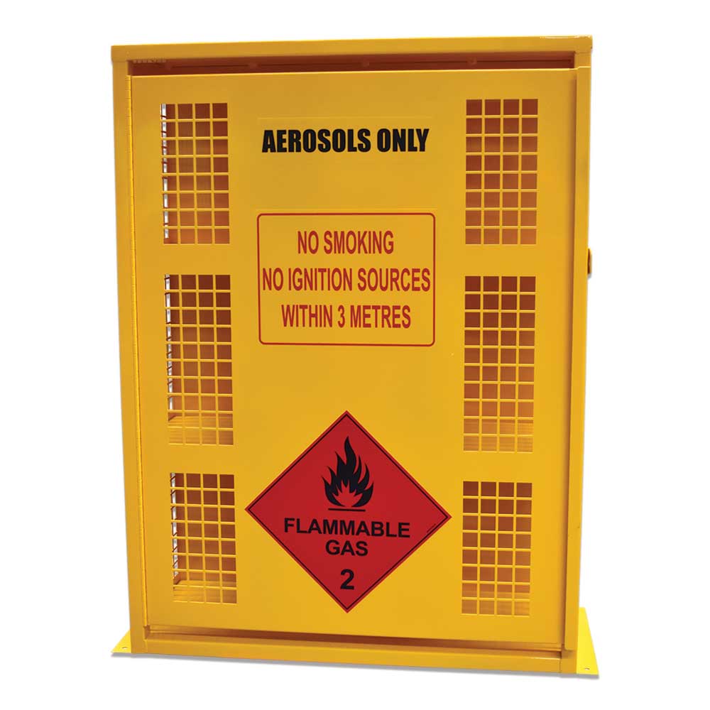 Aerosol Safety Storage Cage - 132-180 Can