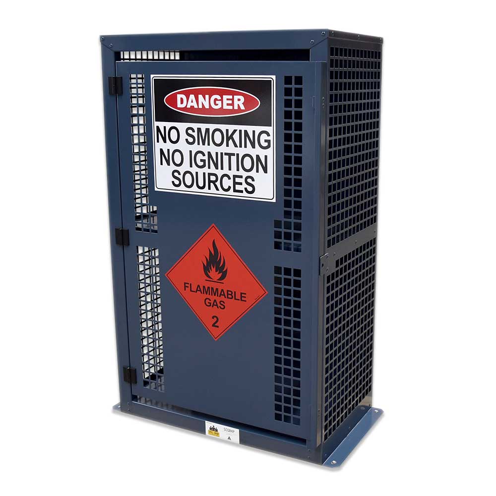 Gas Cylinder Storage Cage - 4x BBQ Bottles