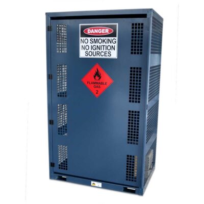 Gas Cylinder Storage Cage - 12 Bottle Forklift