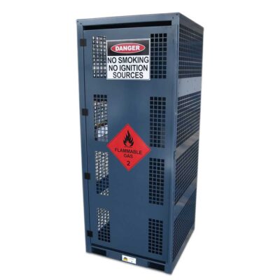 Gas Cylinder Storage Cage - 8 Bottle Forklift